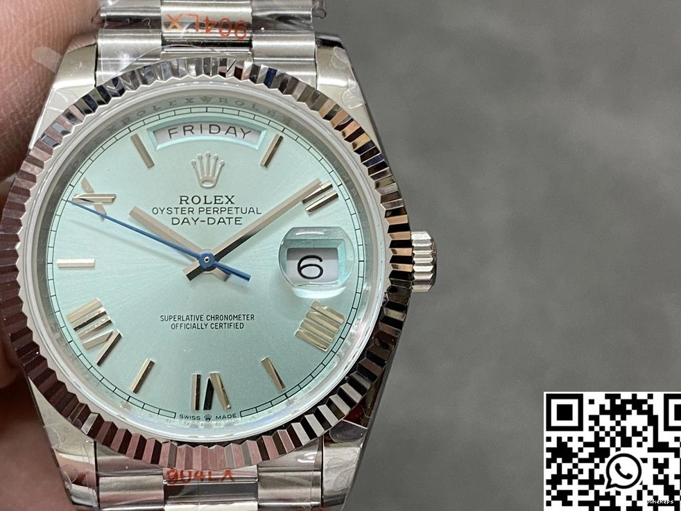 Date Steel M228236-0012 Blue Factory Rolex Dial v5 QF Day Tungsten 1006